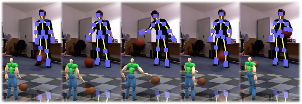 Serious Games with Human-Object Interactions using RGB-D Camera